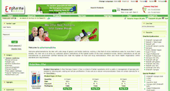 Desktop Screenshot of epharmamedicine.com